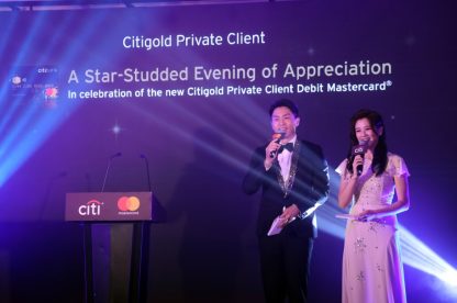 Citigold Private Client Event by Mastercard 2018  Project Background  To organize an remarkable event for the top tier clients of Citi Venue Atrium Room, Island Shangri-la Hotel / Guest: 150pax Objective  To strengthen top tier customers’ relationship with Citi  To celebrate the launch of the Citigold Private Client Debit Mastercard